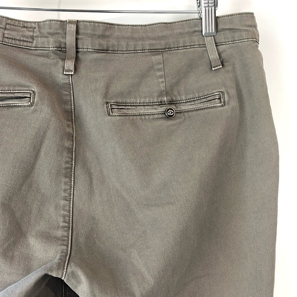 AG Adriano Goldschmied Tristan Sulfur Dark Truffle Tailored Trousers - Picture 7 of 10